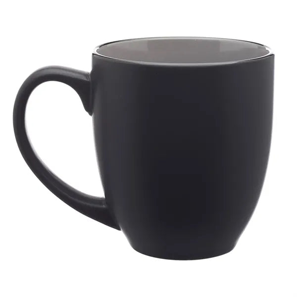 16 oz. Bistro Ceramic Mug - Color Coded Coffee Mugs