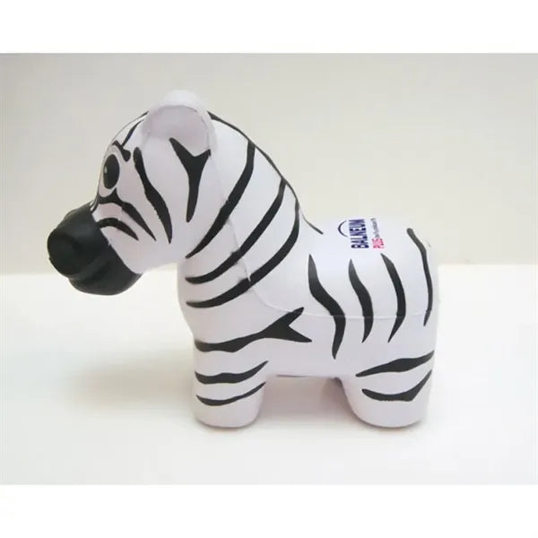 PU Foam Zebra Stress Reliever Toy Ball