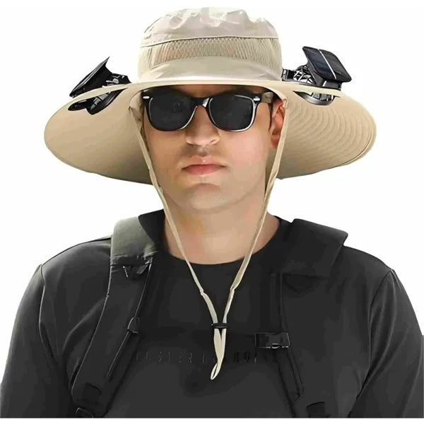 Solar Powered Sun Protection Fan Hat