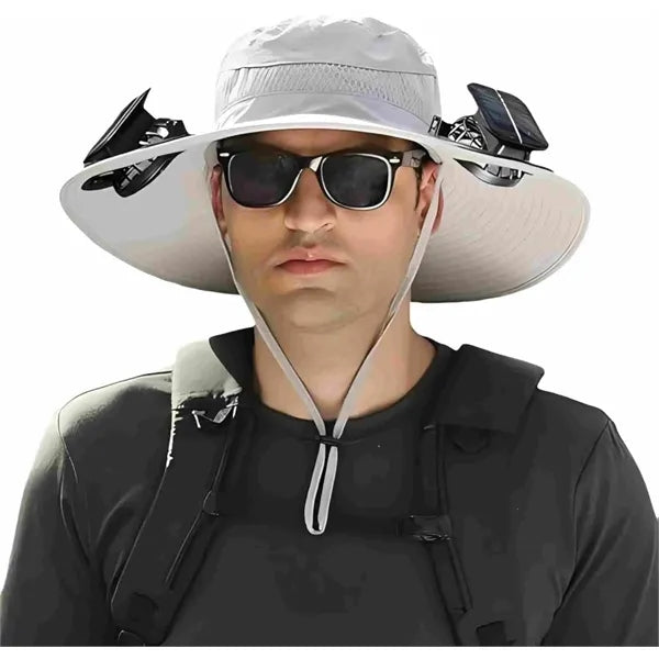 Solar Powered Sun Protection Fan Hat