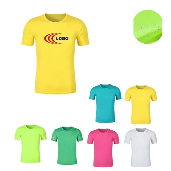 Quick Dry Crew Neck Sport Short Sleeve