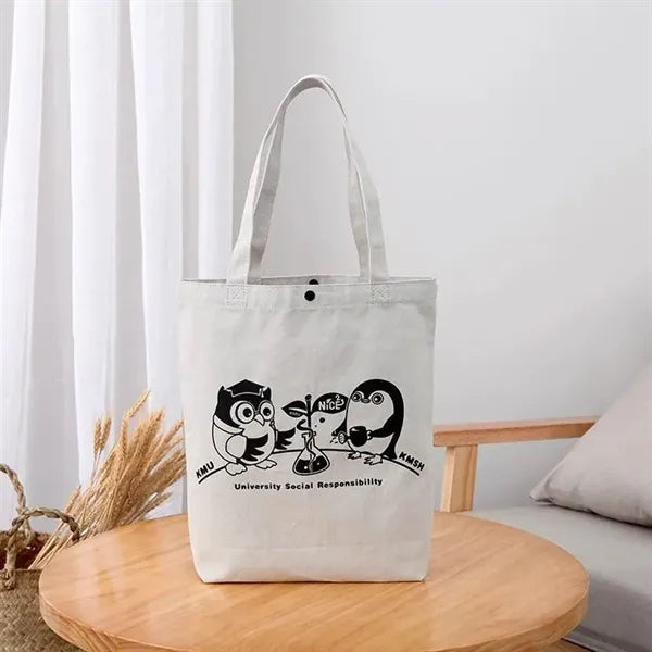 Canvas Promotion Shopping Tote Lightweight Cotton Bag