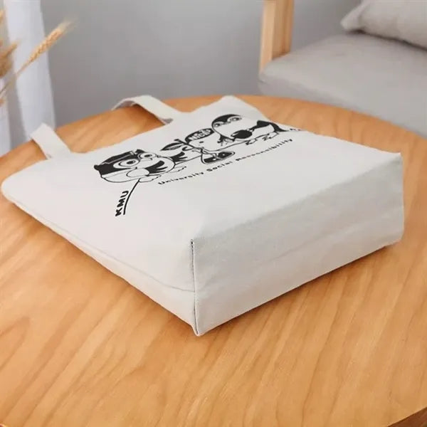 Canvas Promotion Shopping Tote Lightweight Cotton Bag