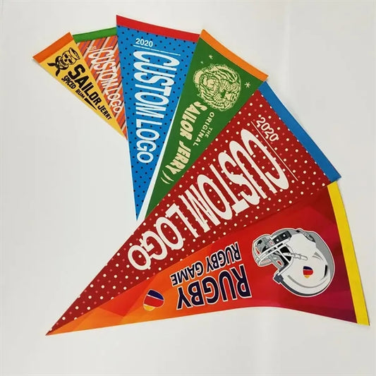 Acrylic Felt Pennant without Pole - Heat Transfer