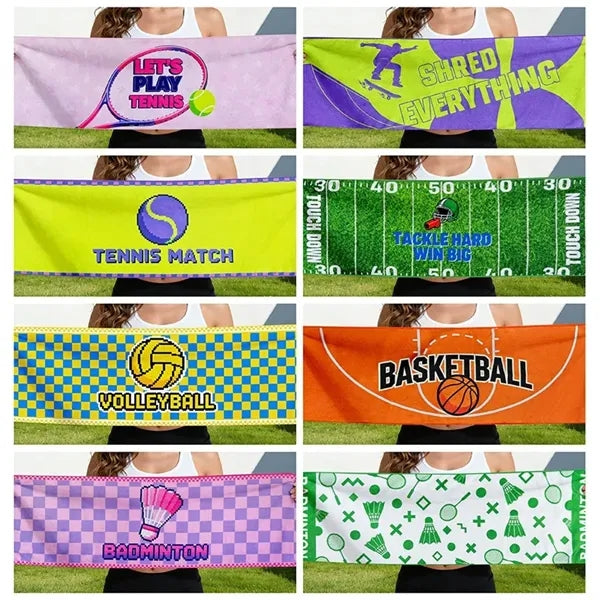Full-Color Quick Dry Sports Towels