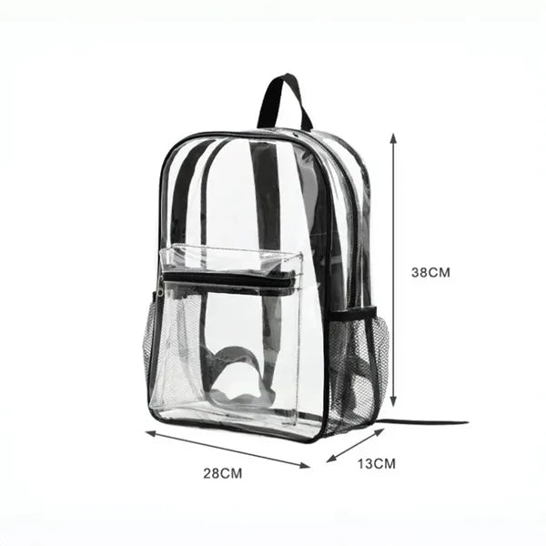 Clear Backpack Transparent Bookbag