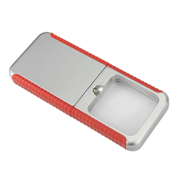 Mini LED Magnifier Lighted Handheld Magnifying Glass