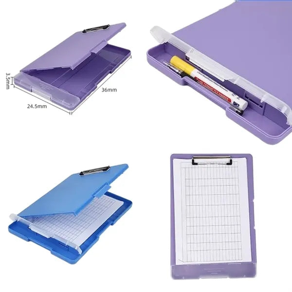 Clipboard with Storage & Pen Holder