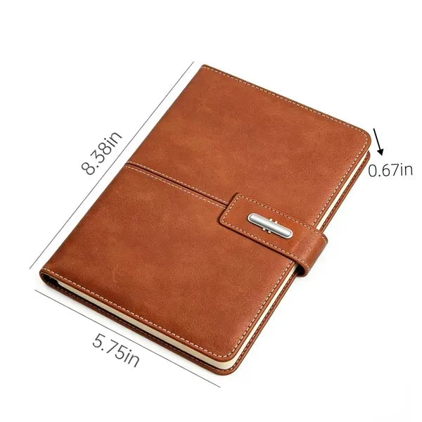 Premium A5 Business Notebook - Sleek Office Journal & Portab