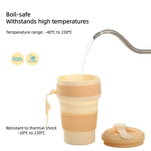 Collapsible Silicone Travel Cup