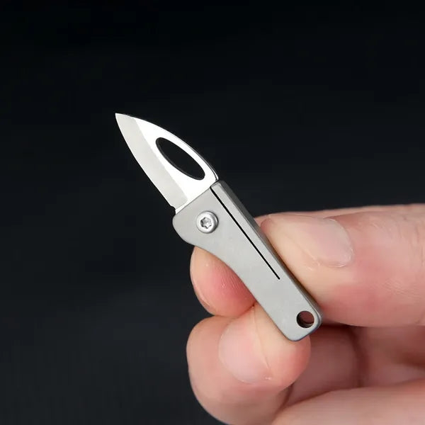TC4 Standard Mini Folding Titanium Alloy Knife