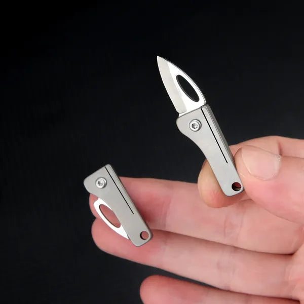 TC4 Standard Mini Folding Titanium Alloy Knife