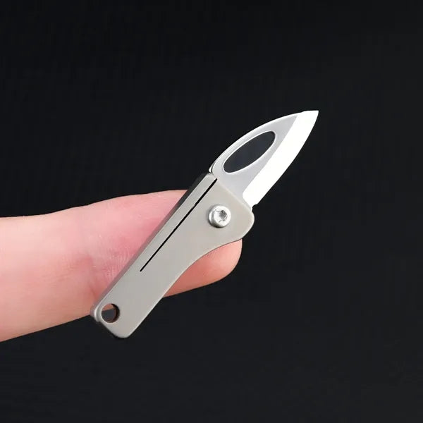 TC4 Standard Mini Folding Titanium Alloy Knife