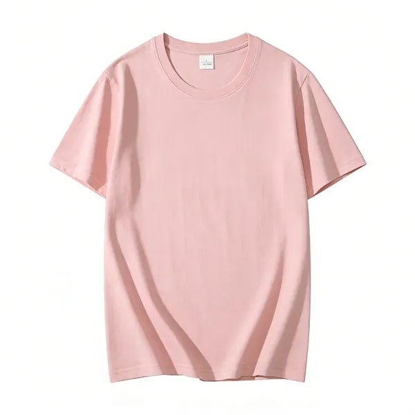 Unisex Quick-Dry Polyester Crew Neck T-Shirt for Summer
