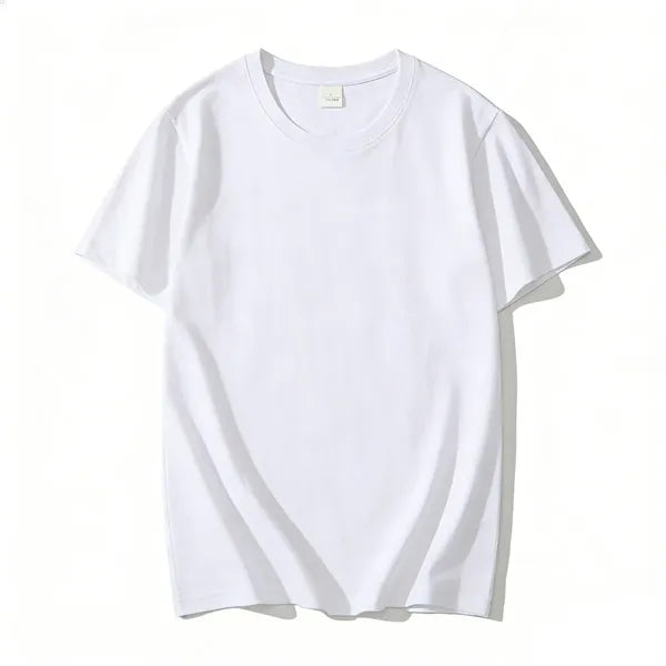 Unisex Quick-Dry Polyester Crew Neck T-Shirt for Summer