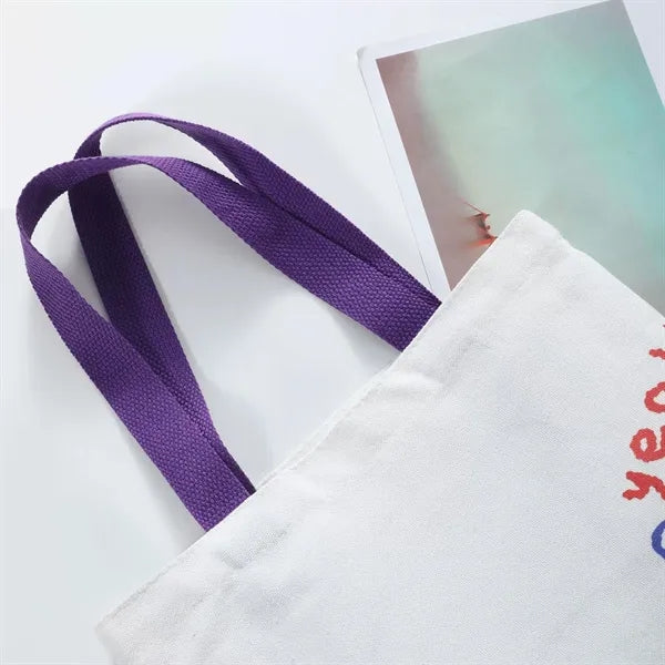 Custom Canvas Promotion Shopping Tote Bag