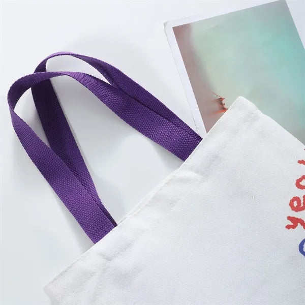 Custom Canvas Promotion Shopping Tote Bag