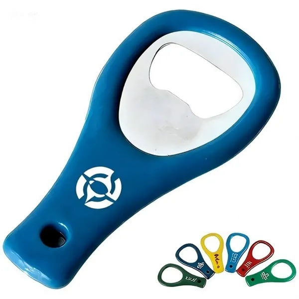 Tennis Racket Shape Bottle Opener Custom Metal Plastic Beer