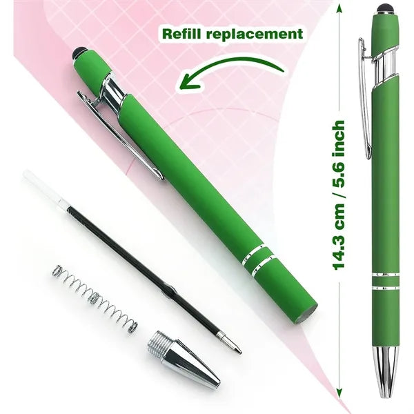 Soft-Touch Aluminum Pen