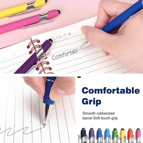 Soft-Touch Aluminum Pen