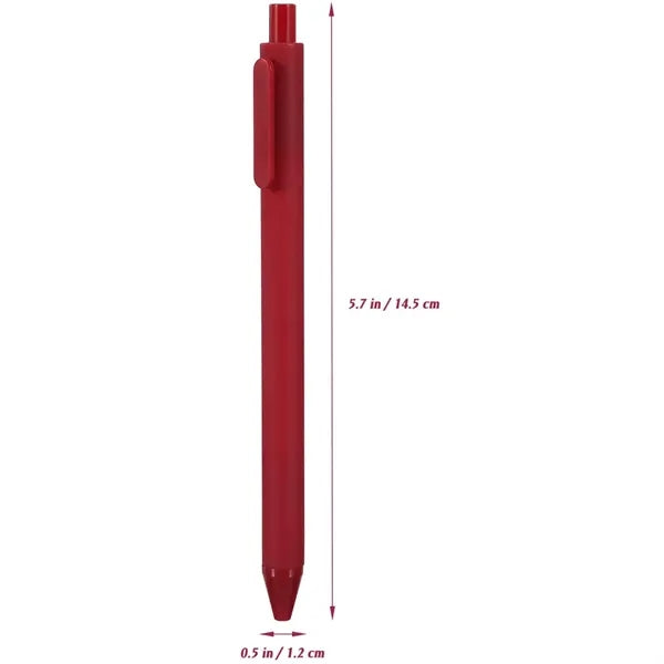 Retractable Soft Touch Gel Pen