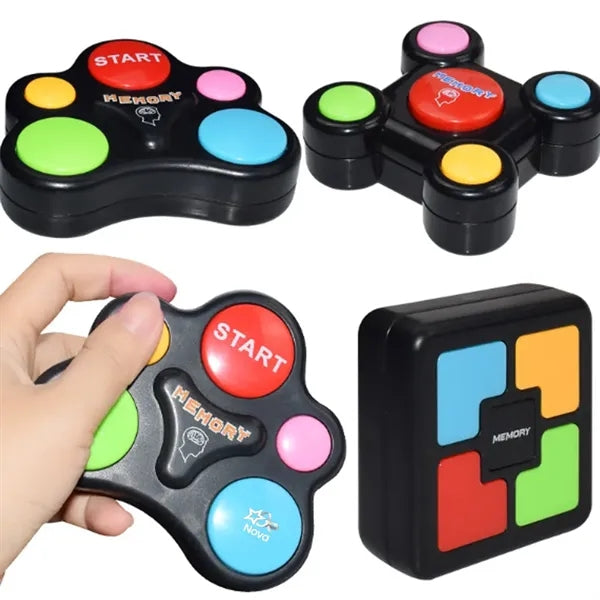 Portable Handheld Light-Up Sounds Memory Training Game
