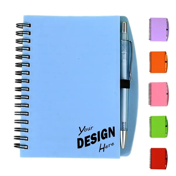A6 Coil Notebook With Pen