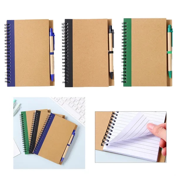 Spiral Notebook w/Pen