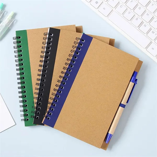 Spiral Notebook w/Pen