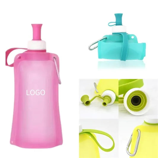 19oz Silicone Water Bottle