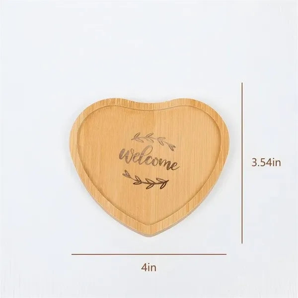 Bamboo Coaster and Placemat Set, Heat Resistant Eco-Friendly