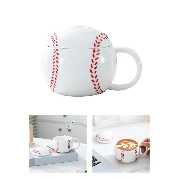 Ceramic Baseball Mug Cup Fun Gift For Sports Fans