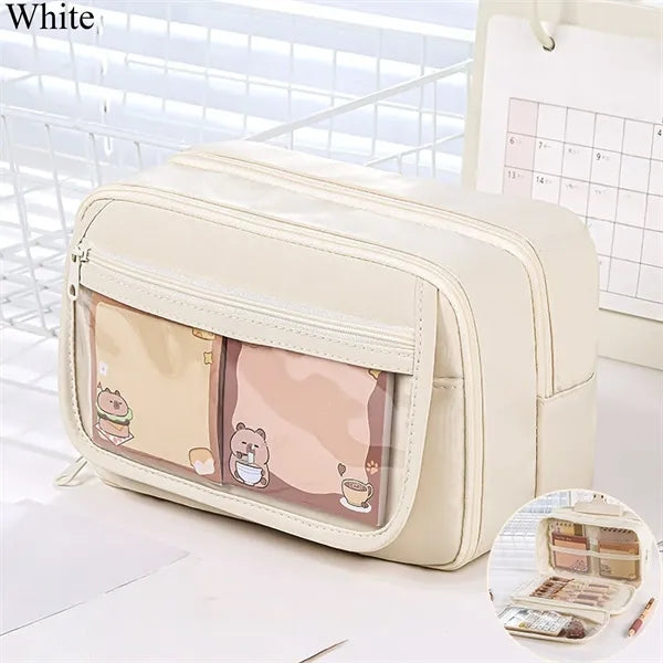 Large Capacity Waterproof Pen Case For Student Gift