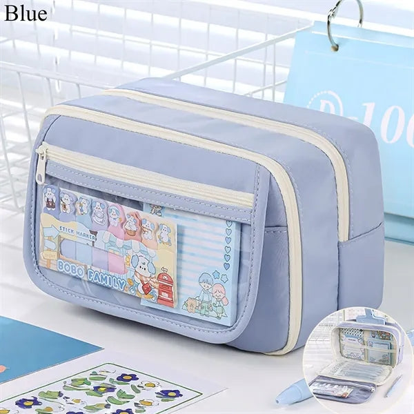 Large Capacity Waterproof Pen Case For Student Gift