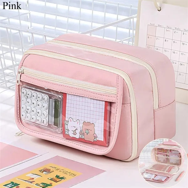 Large Capacity Waterproof Pen Case For Student Gift