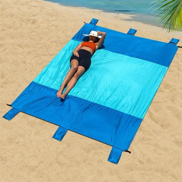 Portable Beach Mat For Travel Camping Hiking Picnic Blanket