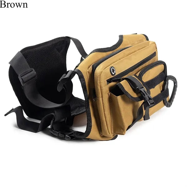 Running Vest Tactical Chest Bag For Gym Hiking Cycling Ski