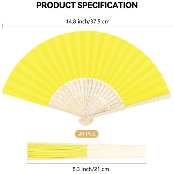 Portable Folding Hand Fan