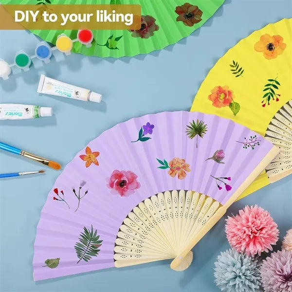 Portable Folding Hand Fan