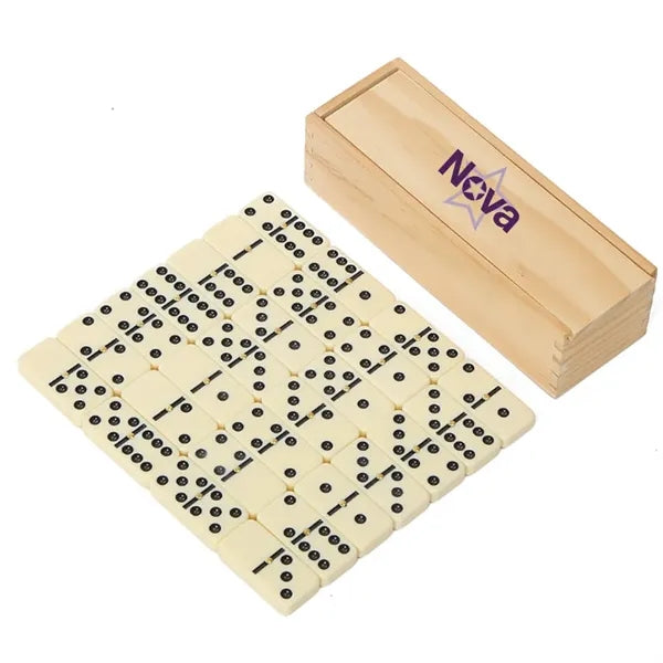 Dominoes Set w/Wooden Box