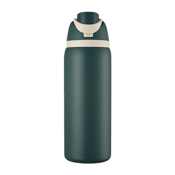 32oz Insulated Stainless Steel Water Bottle with Straw