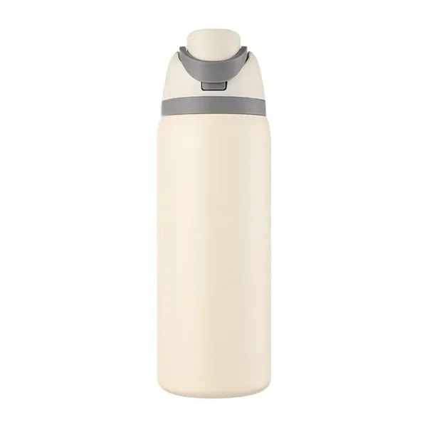 32oz Insulated Stainless Steel Water Bottle with Straw