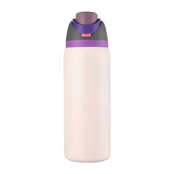 32oz Insulated Stainless Steel Water Bottle with Straw