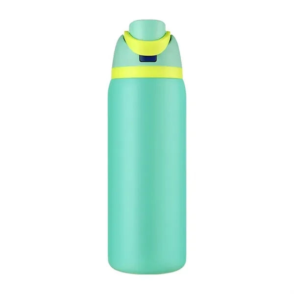 32oz Insulated Stainless Steel Water Bottle with Straw