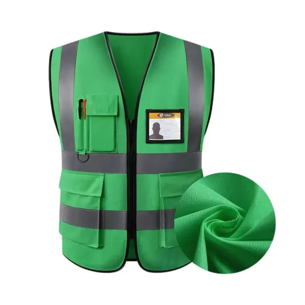 Reflective Multi-Pocket Vest