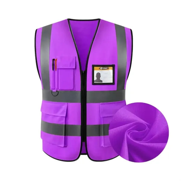 Reflective Multi-Pocket Vest