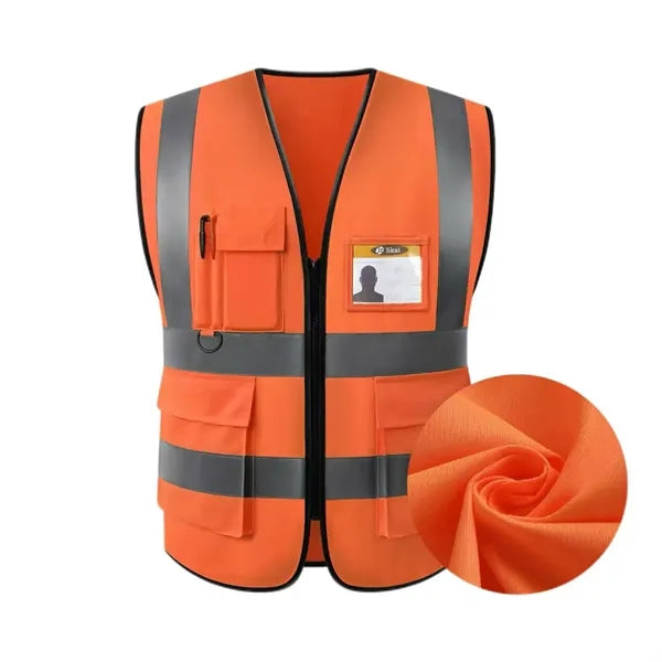 Reflective Multi-Pocket Vest