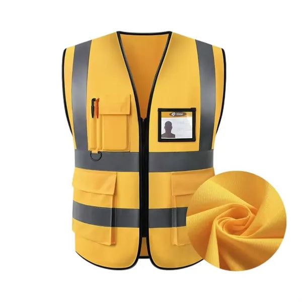 Reflective Multi-Pocket Vest
