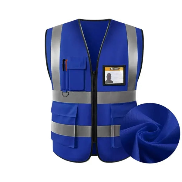 Reflective Multi-Pocket Vest