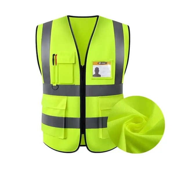 Reflective Multi-Pocket Vest